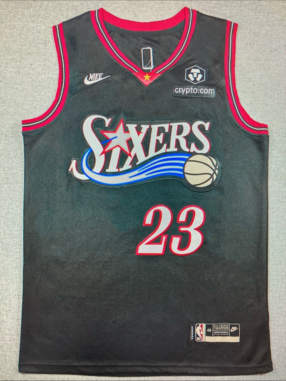 LeBron James Stitched 23 Black Jersey
